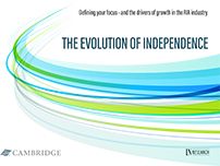 The evolution of independence