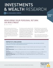 Measuring your personal return on investment