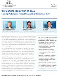 The anchor leg of the DC plan