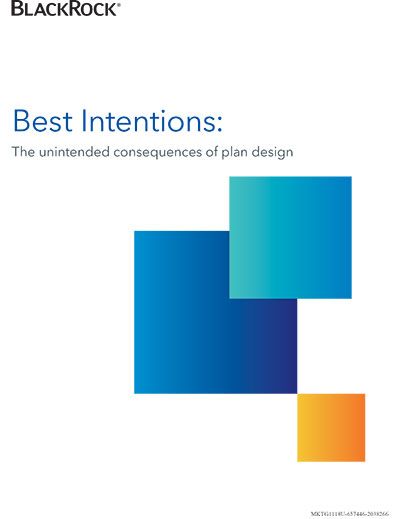 Best intentions: unintended consequences of plan design