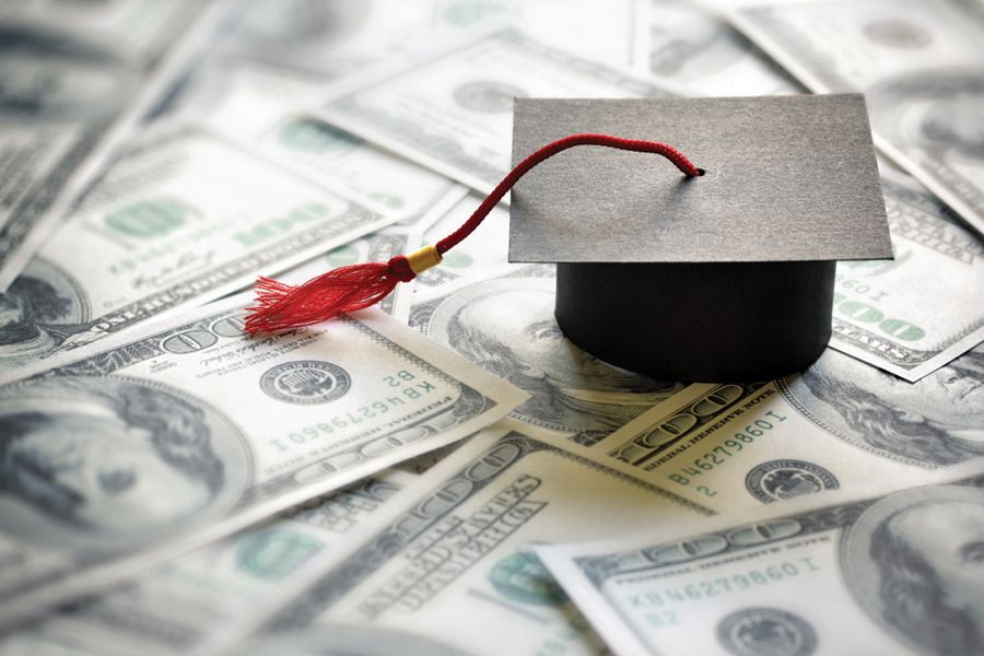10 states with the most college student debt