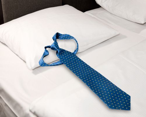 Give your tie at least a common day of rest before reuse.