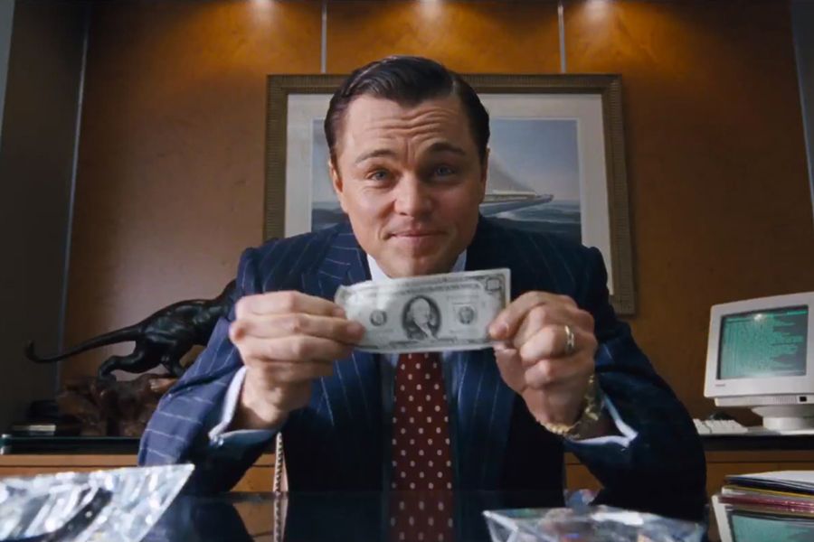 This Martin Scorsese-directed blockbuster from 2013 walked viewers through the life of Jordan Belfort, played by Leonardo DiCaprio, who goes from founding a brokerage firm to being charged with securities fraud and money laundering. It's based on a true story.<br>
<b>Jordan Belfort:</b> "So you listen to me and you listen well. Are you behind on you credit card bills? Good, pick up the phone and start dialing! Is your landlord ready to evict you? Good! Pick up the phone and start dialing! ... I want you to deal with your problems by becoming rich!"