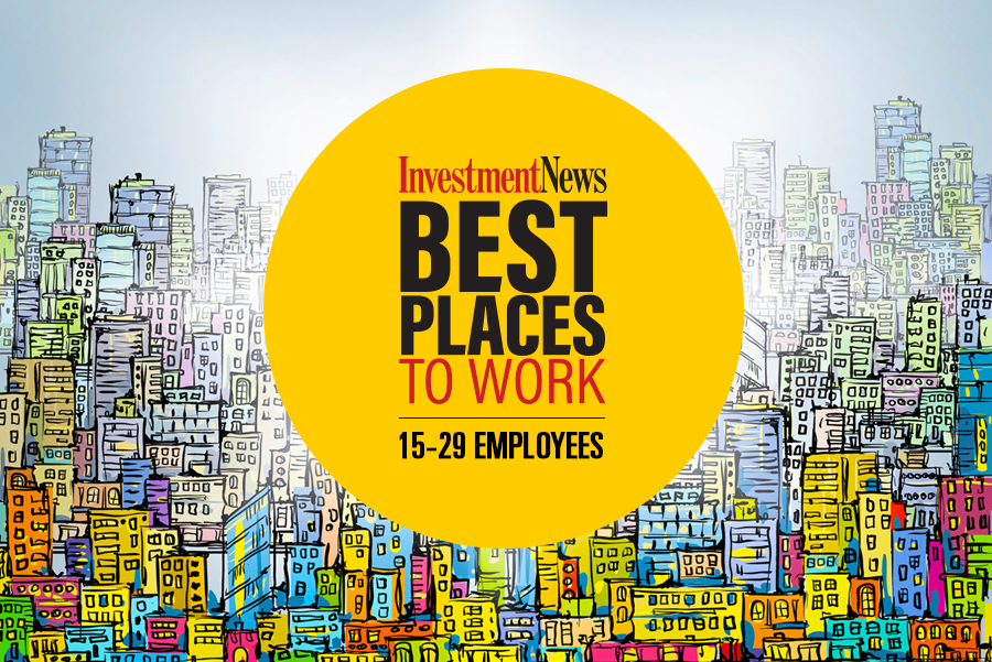 Best Places to Work for Advisers of firms with fewer than 29 employees