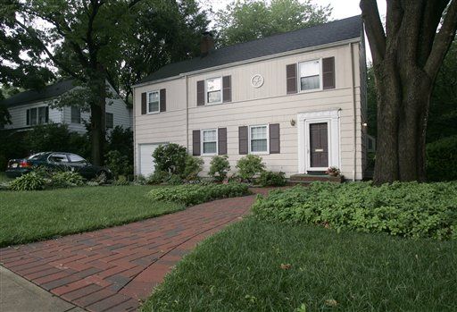 The Montclair, N.J. house where "Richard Murphy" and "Cynthia Murphy" were arrested by the FBI on Sunday is shown Monday, June 28, 2010. --AP Photo
