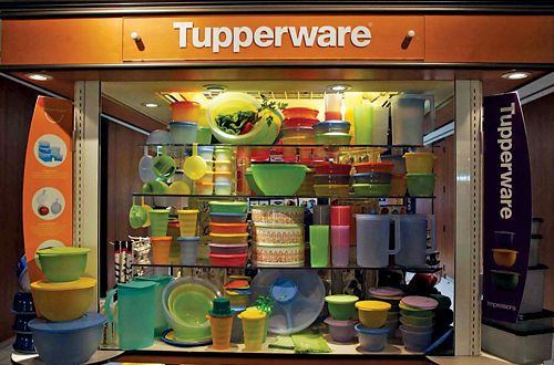 <b>Dorfman's take</b>: Tupperware Brands Corp. Ticker:(TUP) doesn't get much investor respect, perhaps because its wares are sold through house parties that resemble coffee klatches. Analysts like Tupperware, and 10 of the 13 who cover the company rate it a “buy.” Investors, though, are lukewarm -- hence the multiple of only 13 times earnings. But consider: Tupperware's sales grew to $2.1 billion last year from $1.2 billion in 2004 while earnings advanced to $175 million from $87 million. And many people underestimate Tupperware's international scope. Though based in Orlando, Florida, the company gets only 14.5% of its sales from North America. Asia generates more revenue for Tupperware than the U.S. does, and Europe delivers more than twice as much. (Photo: Bloomberg)