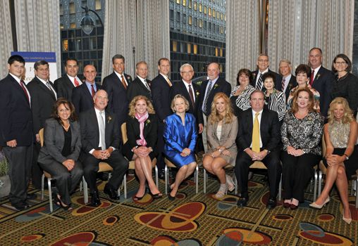 On Sept. 14, The Invest In Others Charitable Foundation and <i>InvestmentNews</i> presented the fourth annual Community Leadership Awards dinner.

Pictured are the finalists along with Sean and Leigh Anne Tuohy, <i>InvestmentNews</i> publisher Suzanne Siracuse, and Kandis Bates, president of the Invest in Others Charitable Foundation.

<small>All photos by Dean Stevenson</small>