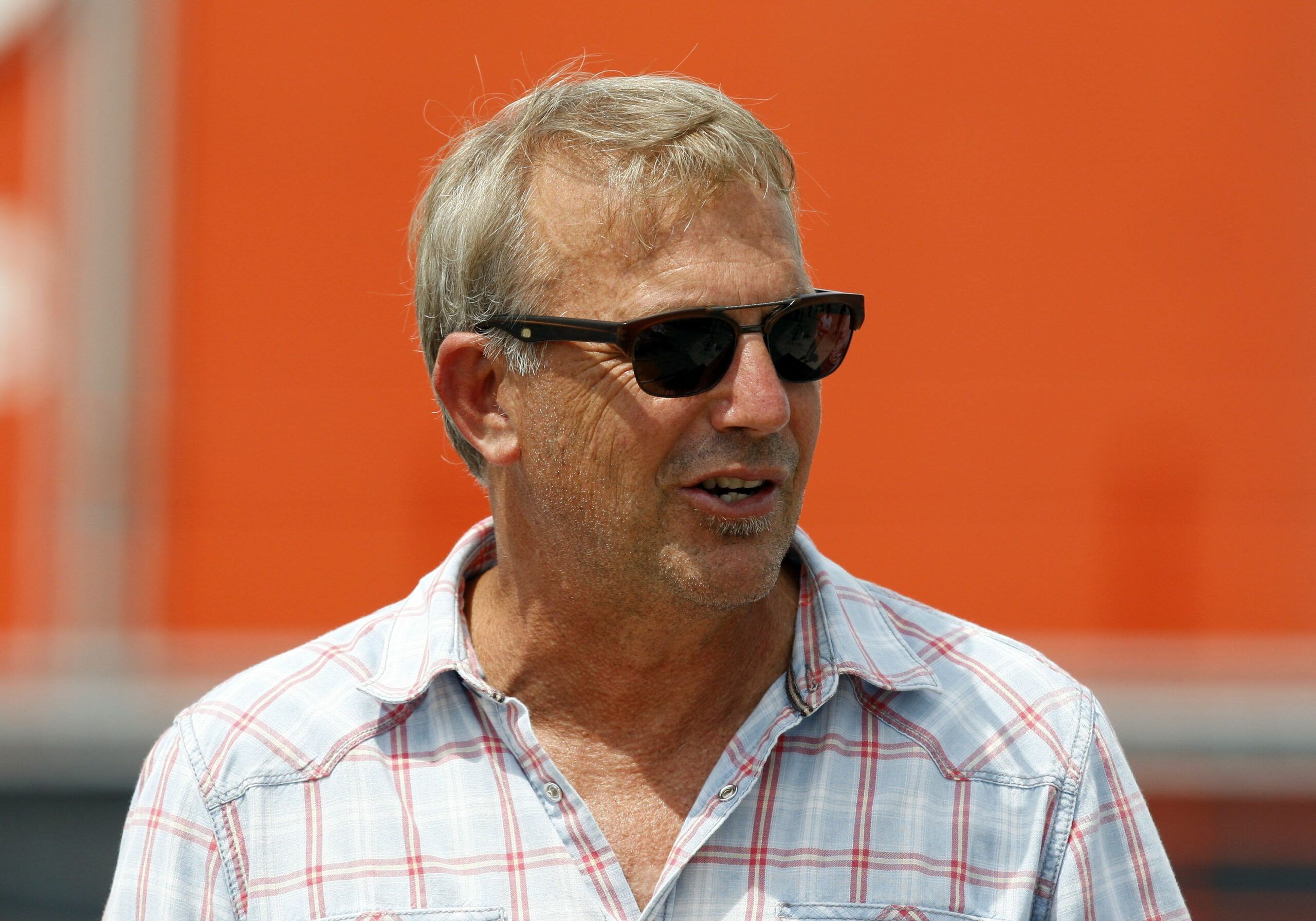 Actor Kevin Costner, founding partner of Ocean Therapy Solutions Inc., speaks at a conference in Port Fourchon, Louisiana, U.S.