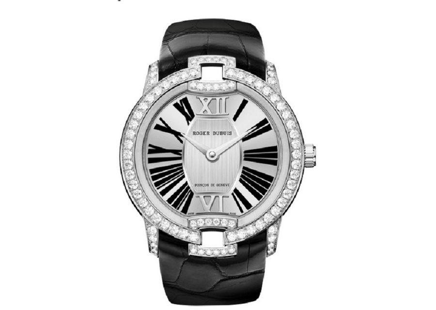 The outside of the <b>Roger Dubuis Velvet Automatic</b> ($43,000, <a href="http://www.rogerdubuis.com/en/collections/velvet/automatic/2365-rddbve0021.html" target="_blank">rogerdubuis.com</a>) might be all about those 100 diamonds (1.77 karats in all) and the ornate dial, but underneath is lurking an incredible movement made on the outskirts of Geneva to the high Poinçon de Genève hallmark standards. It's an heirloom you won't want to give up. <br>
But for a slightly less statement-y option, consider the <b>Baume & Mercier Classima</b> ($5,700, <a href="http://www.baume-et-mercier.com/en-us/classima-10077.html" target="_blank">baume-et-mercier.com</a>) &mdash; the combination of the mother-of-pearl dial, black alligator strap and red-gold face is especially impressive.