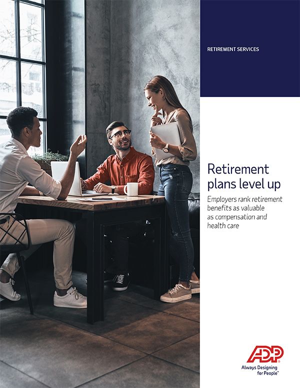 Retirement plans level up–what roles do benefits play?