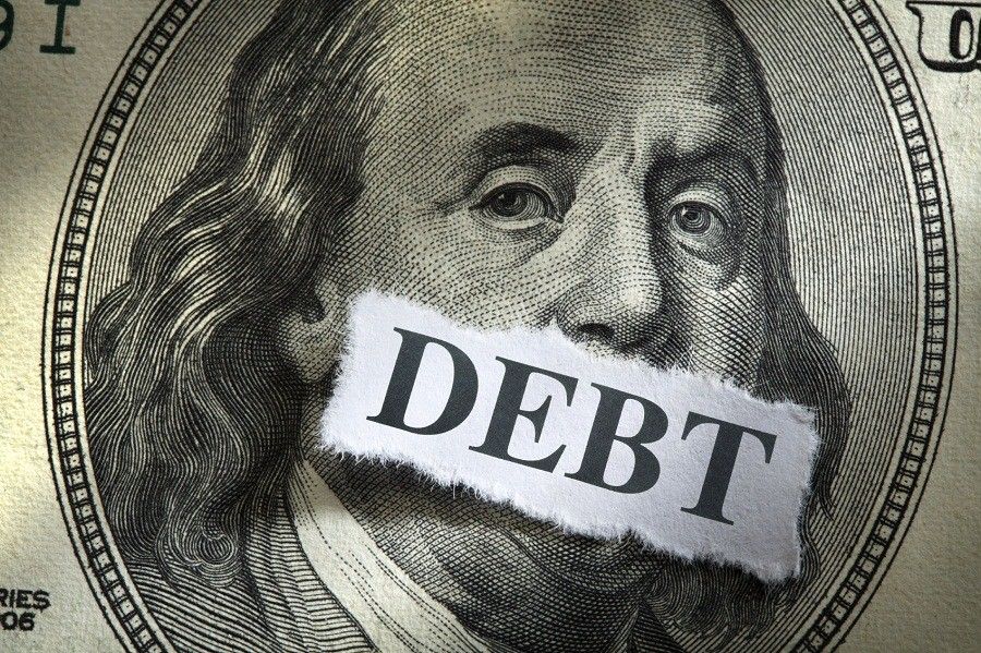 10 states with highest average tax debt