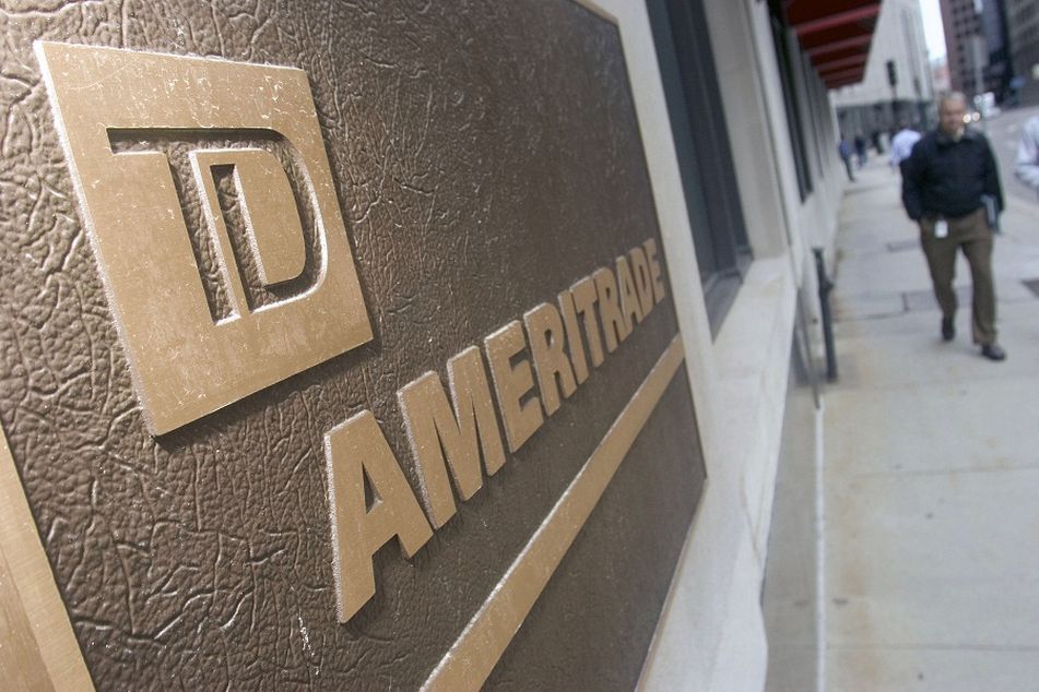 TD Ameritrade sign outside building