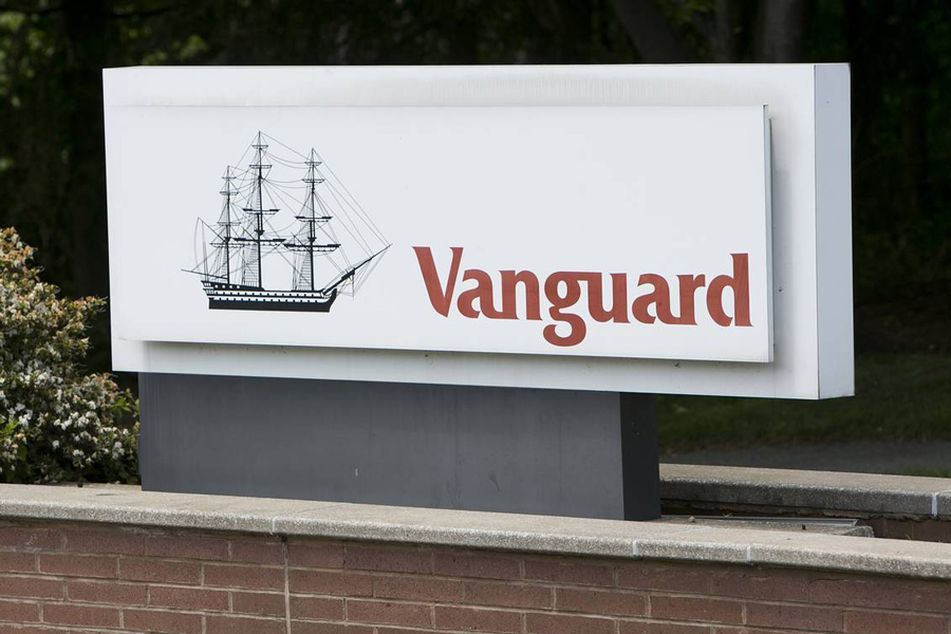 vanguard sign outside its headquarters