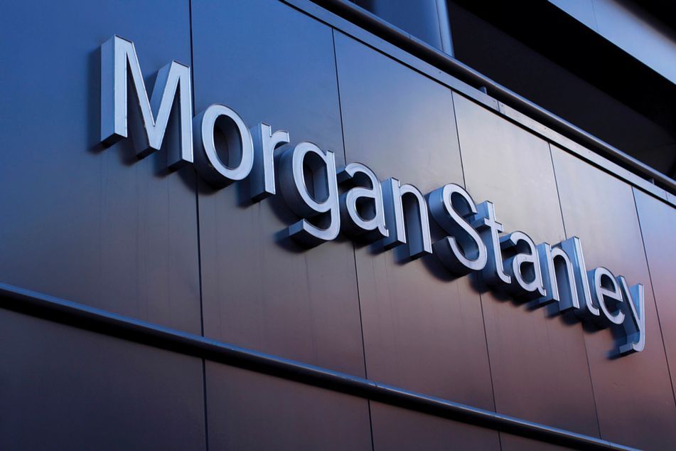Morgan Stanley sign building