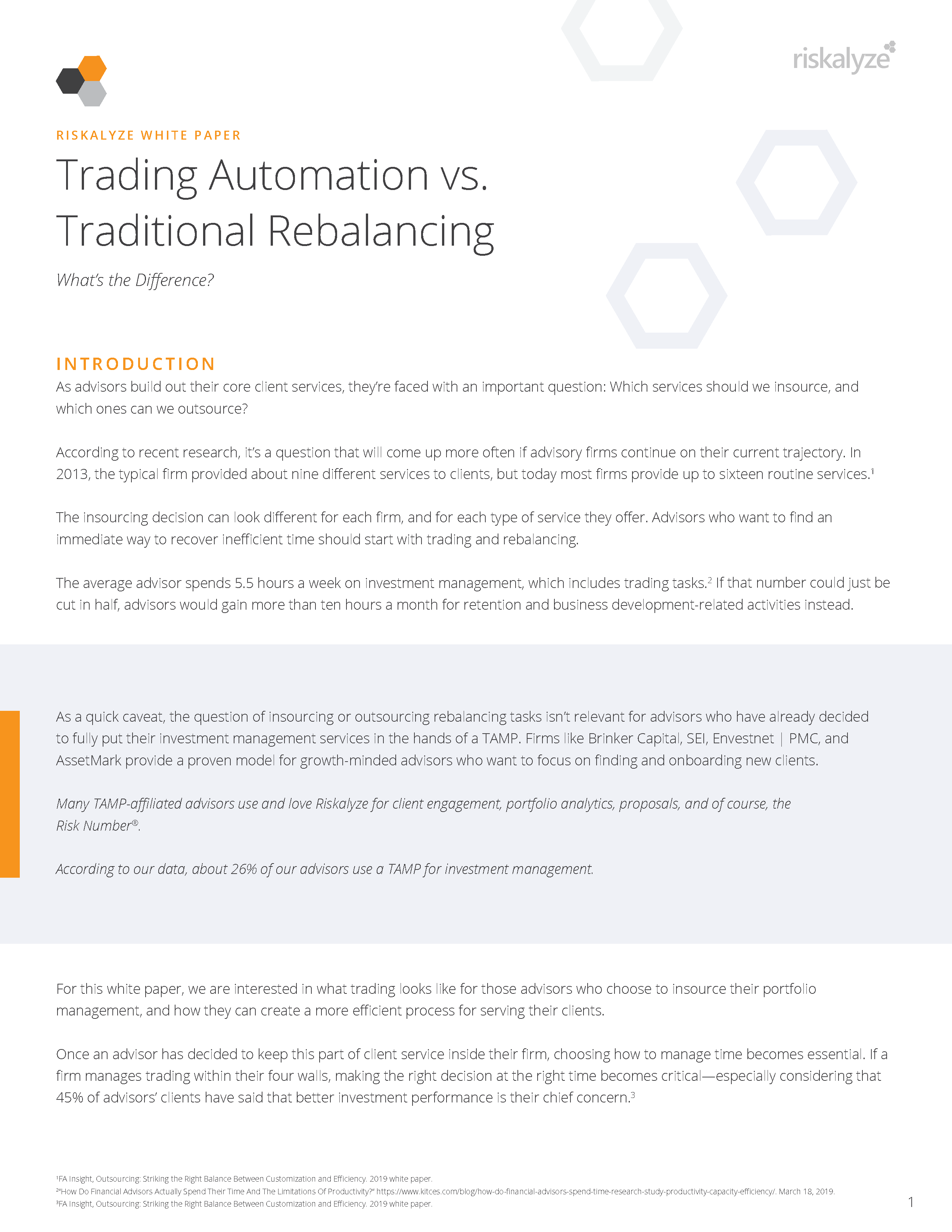 Trading Automation vs. Traditional Rebalancing