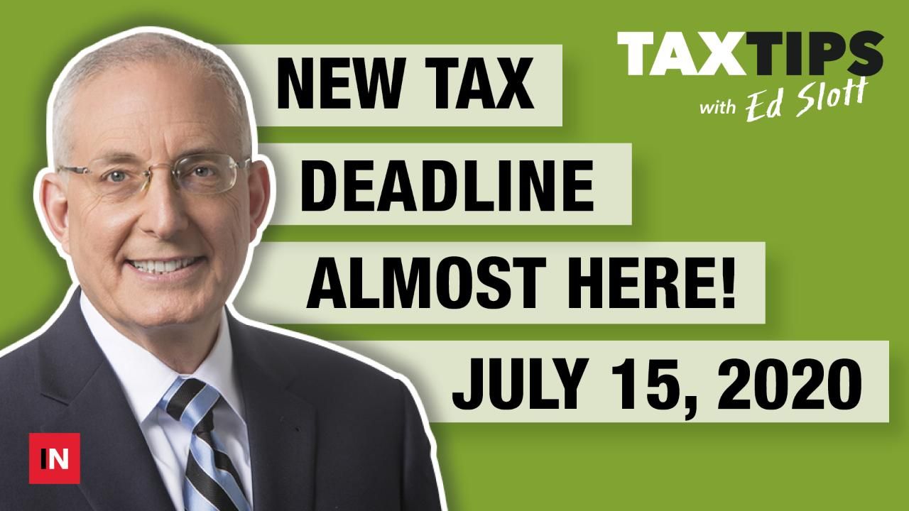 IRS deadline: Last year’s taxes due, plus some 2020 estimates