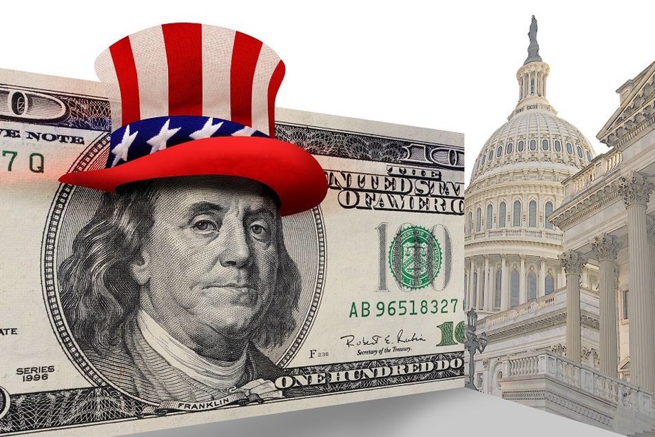 Capitol-Hill-dollar-bill-with-hat-on-Franklin