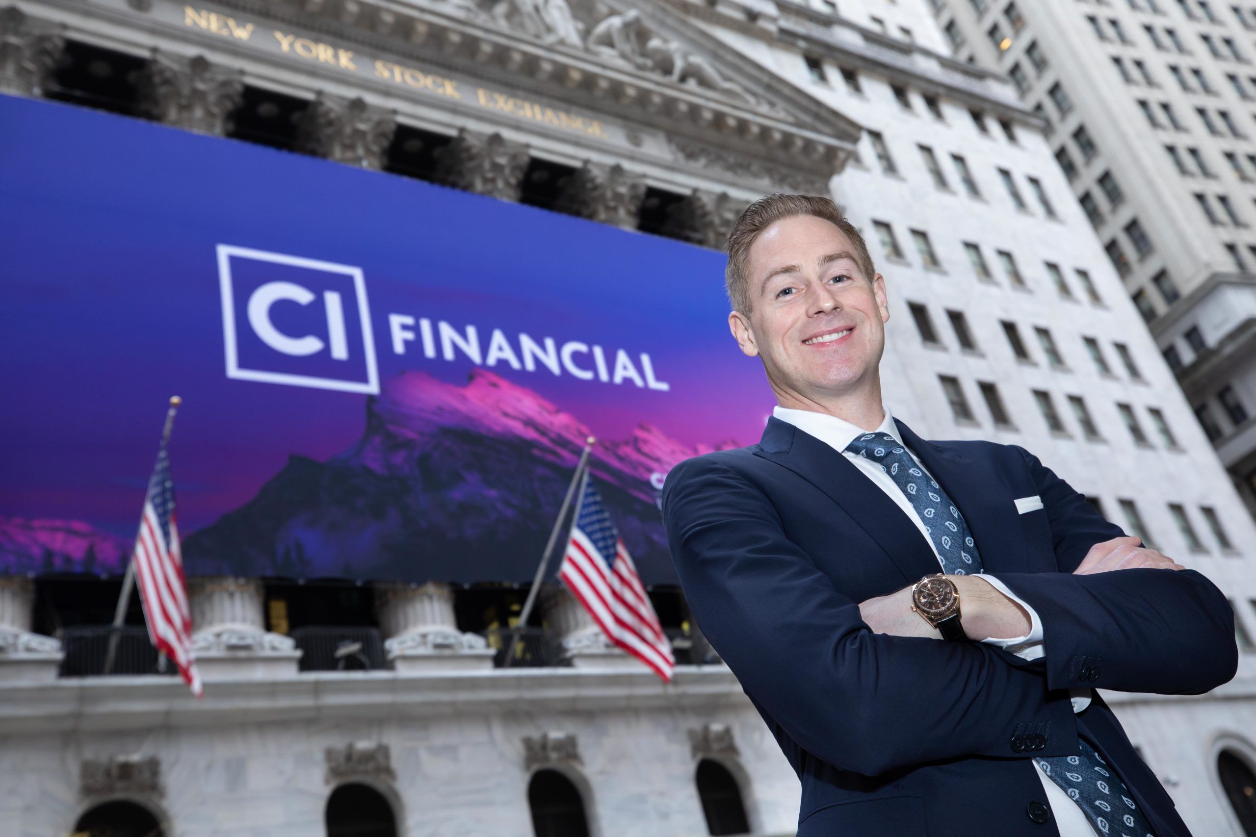 CI Financial Corp. (NYSE: CIXX) Rings The Opening Bell¨ 

The New York Stock Exchange welcomes executives and guests of CI Financial Corp. (NYSE: CIXX), today, Tuesday, November 17th, 2020, in celebration of listing its common shares on the NYSE. To honor the occasion, Kurt MacAlpine, CEO, joined by Chris Taylor,ÊVP, NYSE Listings and Services, rings The Opening Bell¨.
Ê
Photo Credit: NYSE