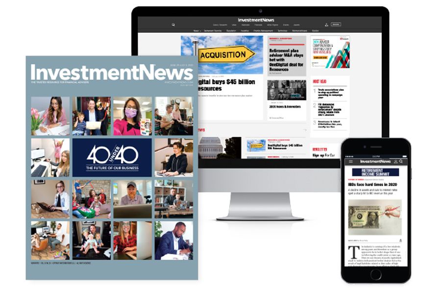 Get unlimited access to InvestmentNews to grow your business and stay updated with news and research. 
