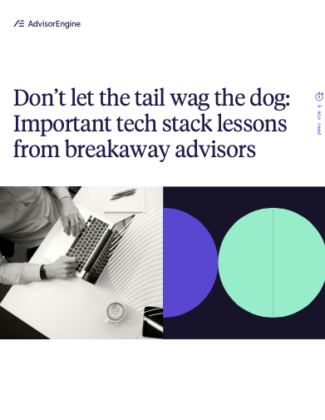 Important tech stack lessons from breakaway advisors