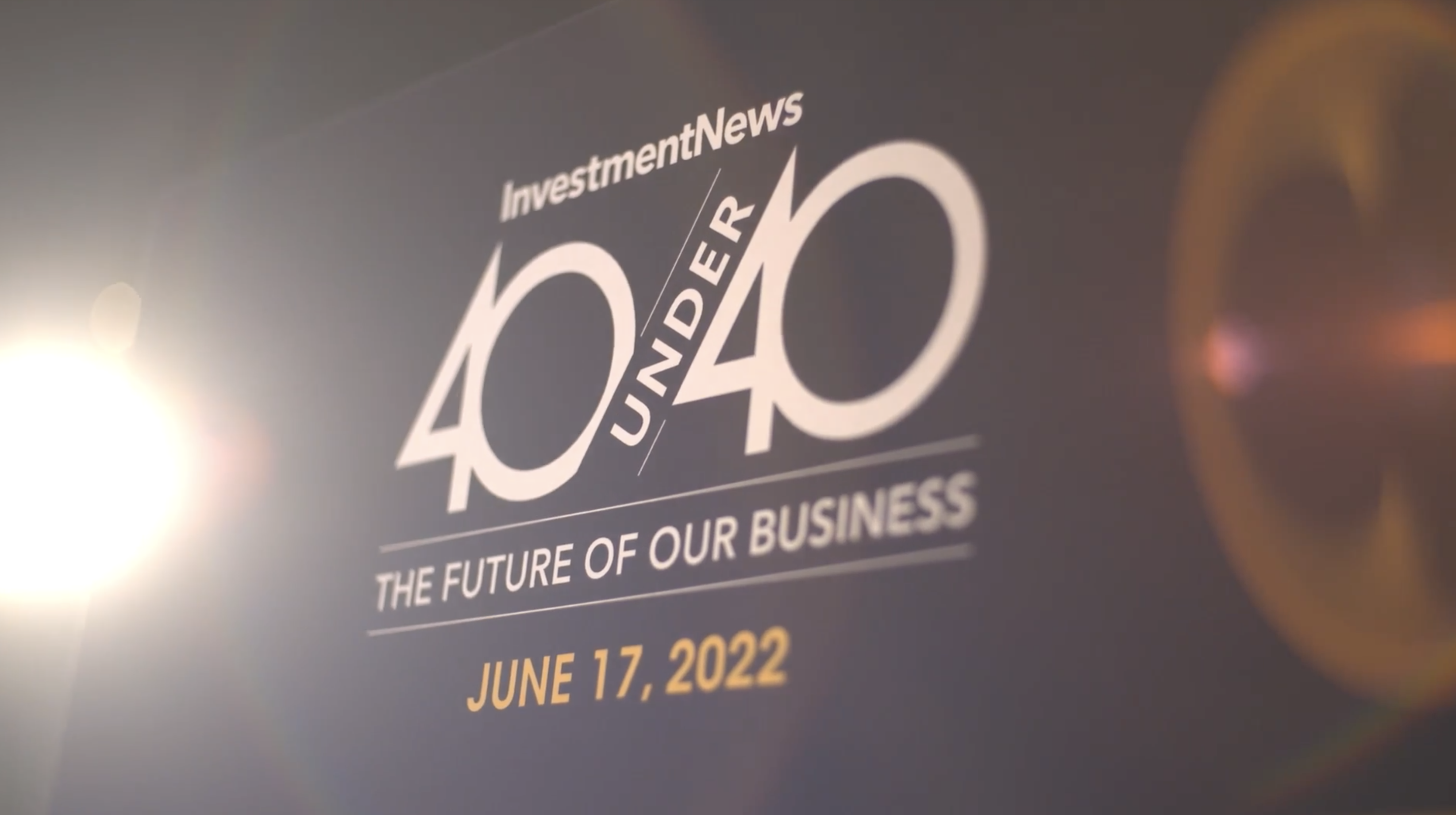 InvestmentNews 40 Under 40 event honors industry's rising stars