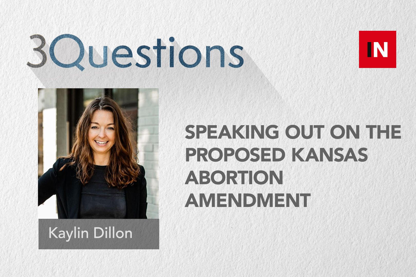 Speaking out on the proposed Kansas abortion amendment