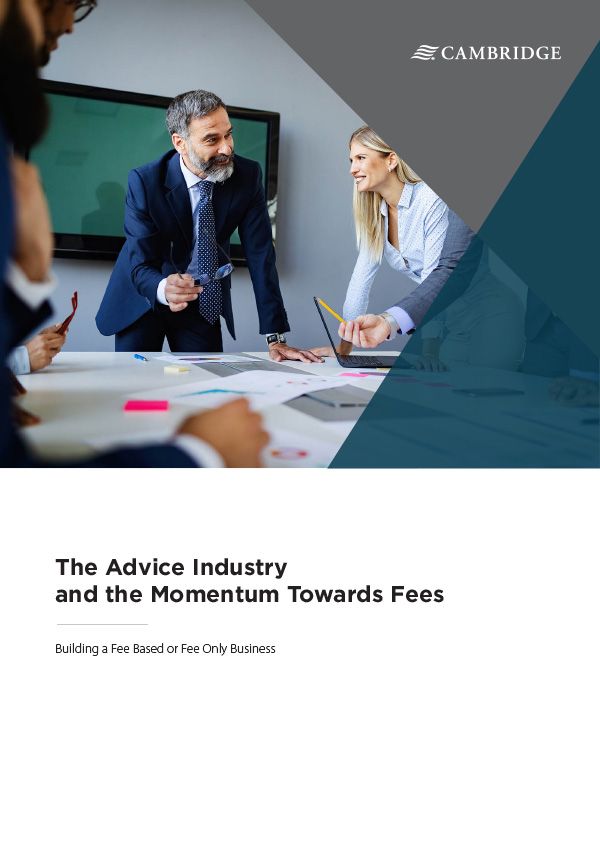The Advice Industry and the Momentum Towards Fees