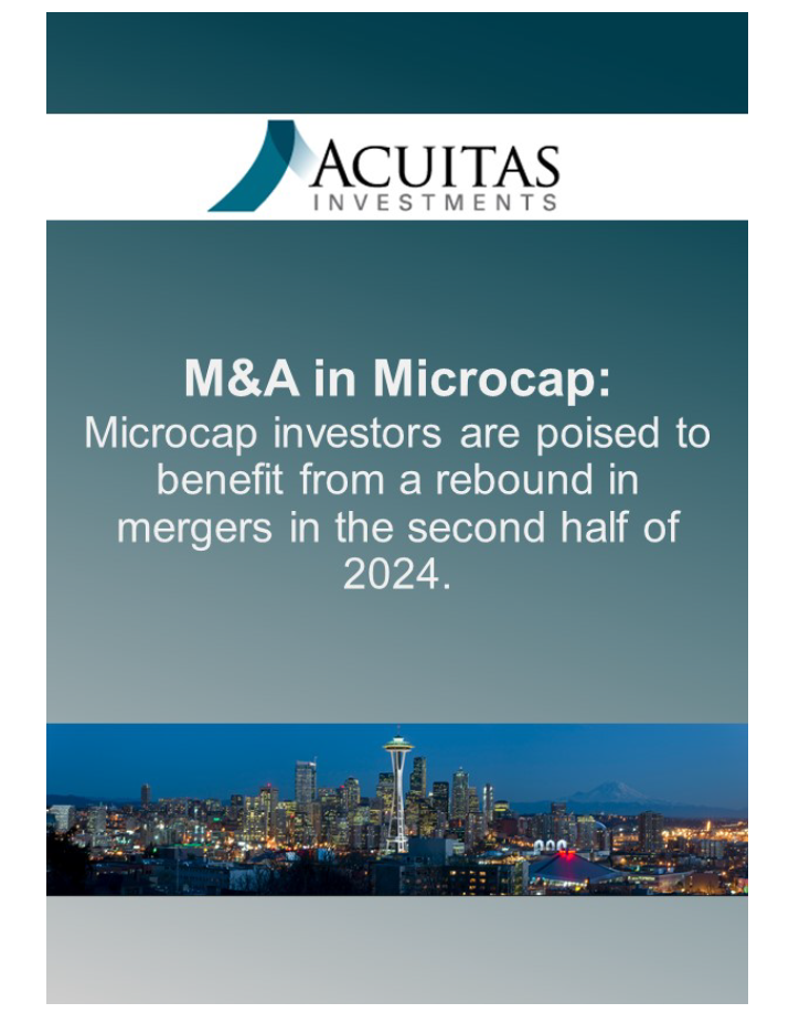 Unlock the Potential of Microcap Investments with Insights on M&A Trends 