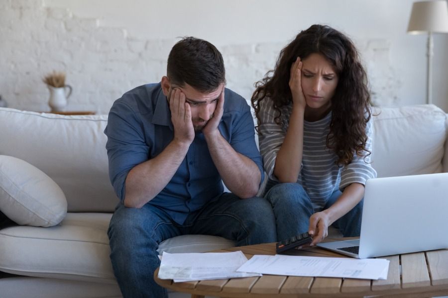 Couples may talk less about finances as stress levels rise, study reveals